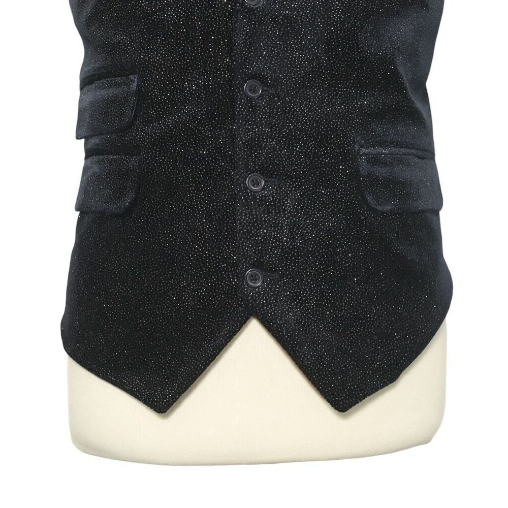 Men's Black Vest - Picture 4 of 9